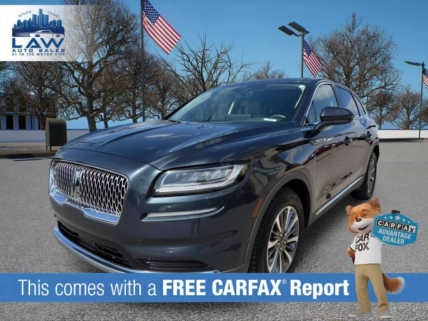 2021 Lincoln Nautilus Standard — SUV — 76,294 mi — Wayne, MI