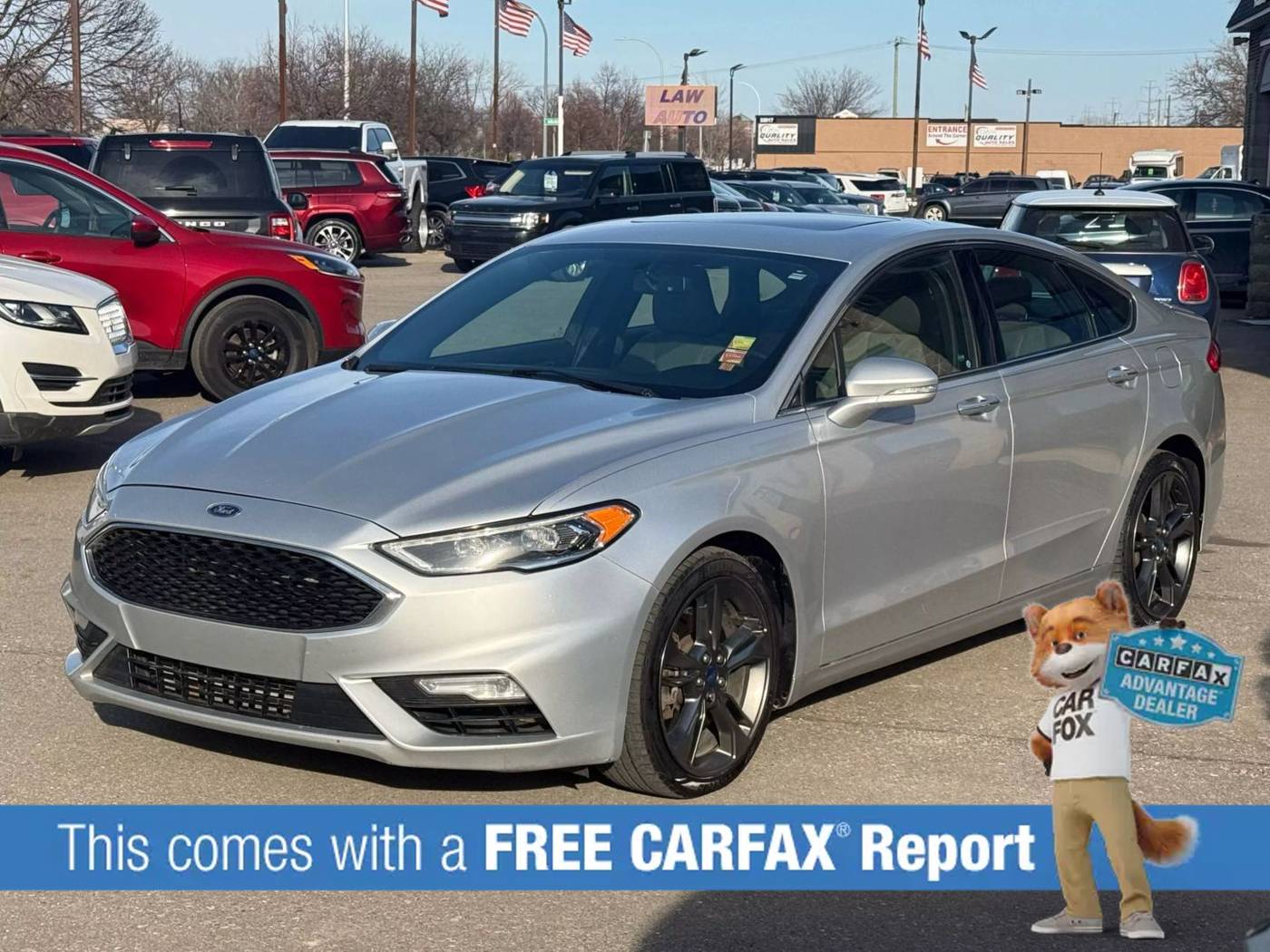2017 Ford Fusion Sport — Sedan — 142,401 mi — Wayne, MI