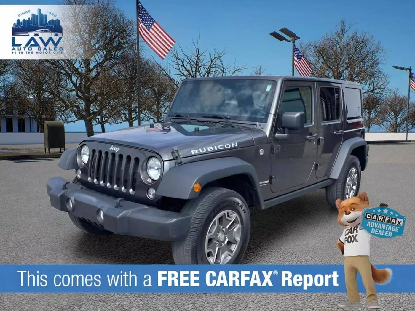 2018 Jeep Wrangler Rubicon — SUV — 77,605 mi — Wayne, MI