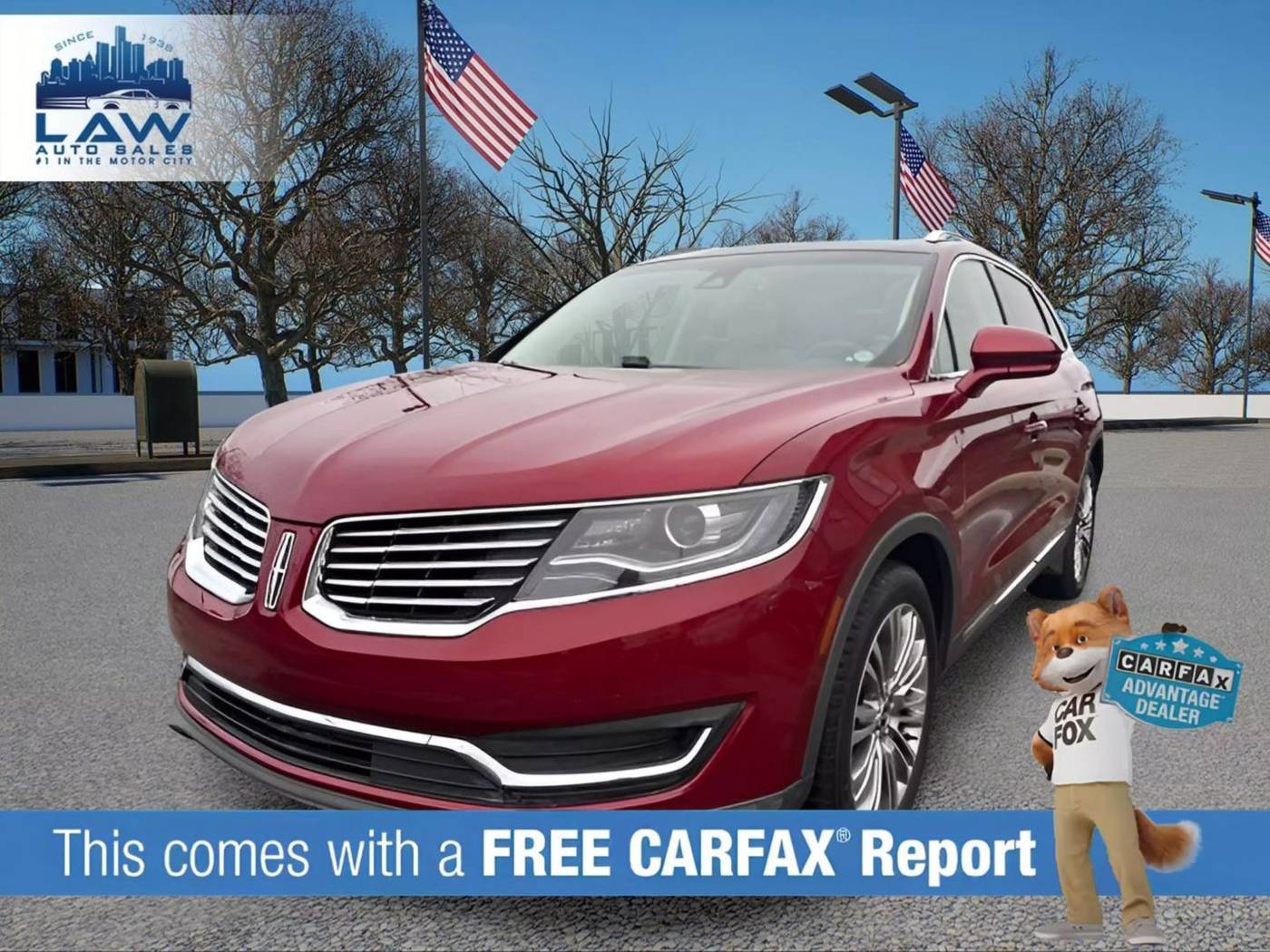 2018 Lincoln MKX Reserve — SUV — 87,774 mi — Wayne, MI