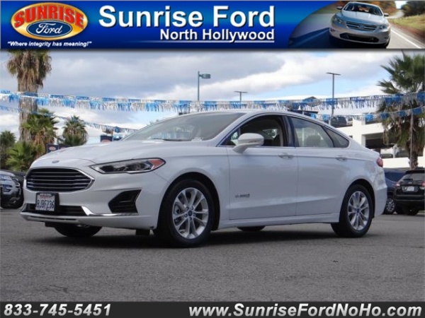 2019 Ford Fusion Hybrid Sel Fwd For Sale In North Hollywood