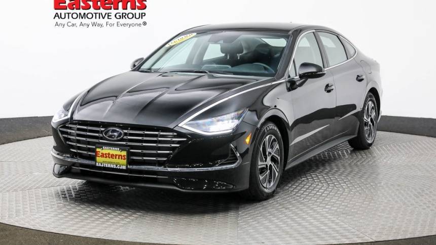 2021 Hyundai Sonata Hybrid Blue — Sedan — 48,583 mi — Rosedale, MD