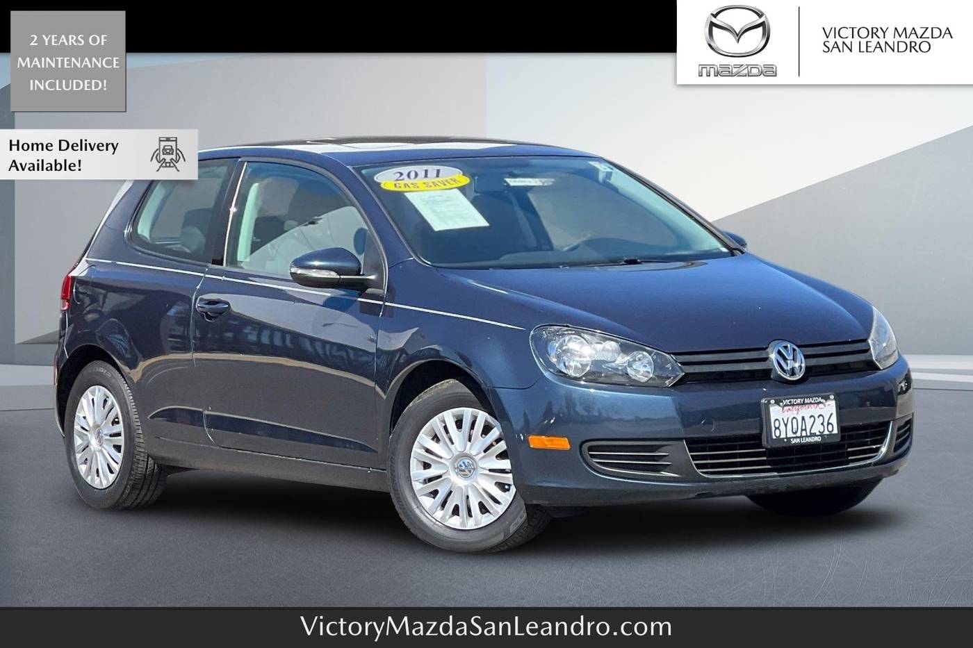 2011 Volkswagen Golf Base — Hatchback — 65,172 mi — San Leandro, CA