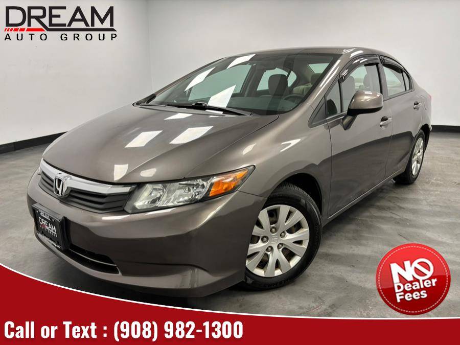 2012 Honda Civic LX — Sedan — 37,827 mi — Elizabeth, NJ