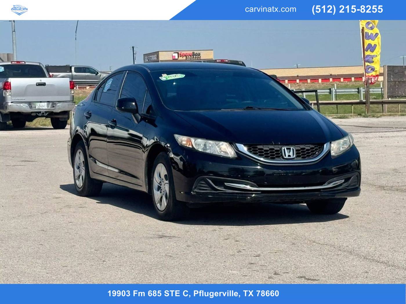 2013 Honda Civic LX — Sedan — 101,329 mi — Pflugerville, TX