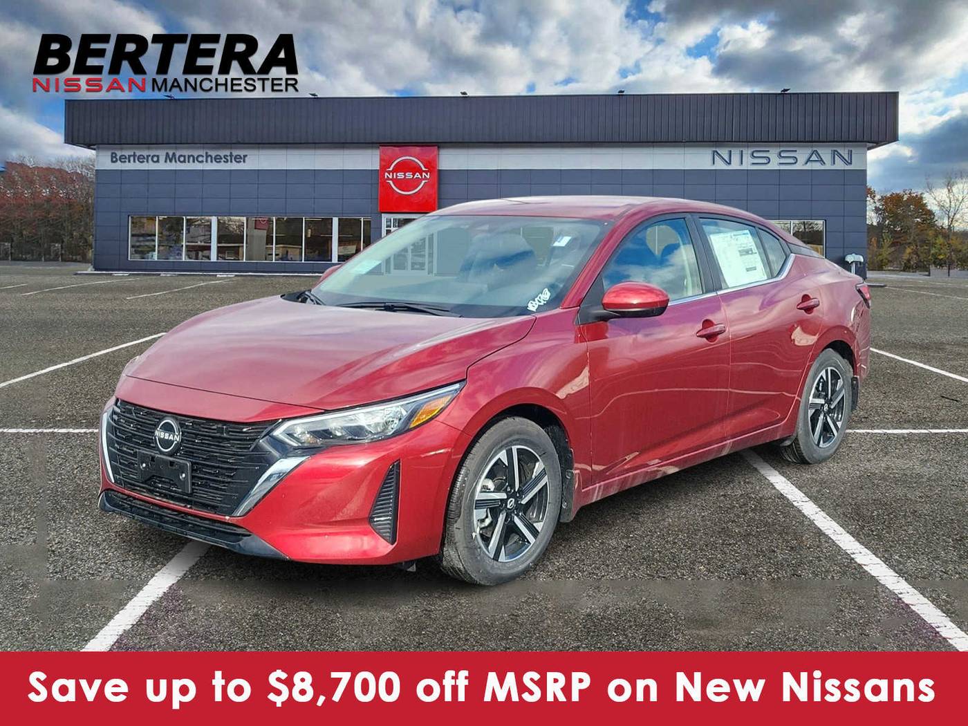 2024 Nissan Sentra SV — Sedan — 2,307 mi — Manchester, CT
