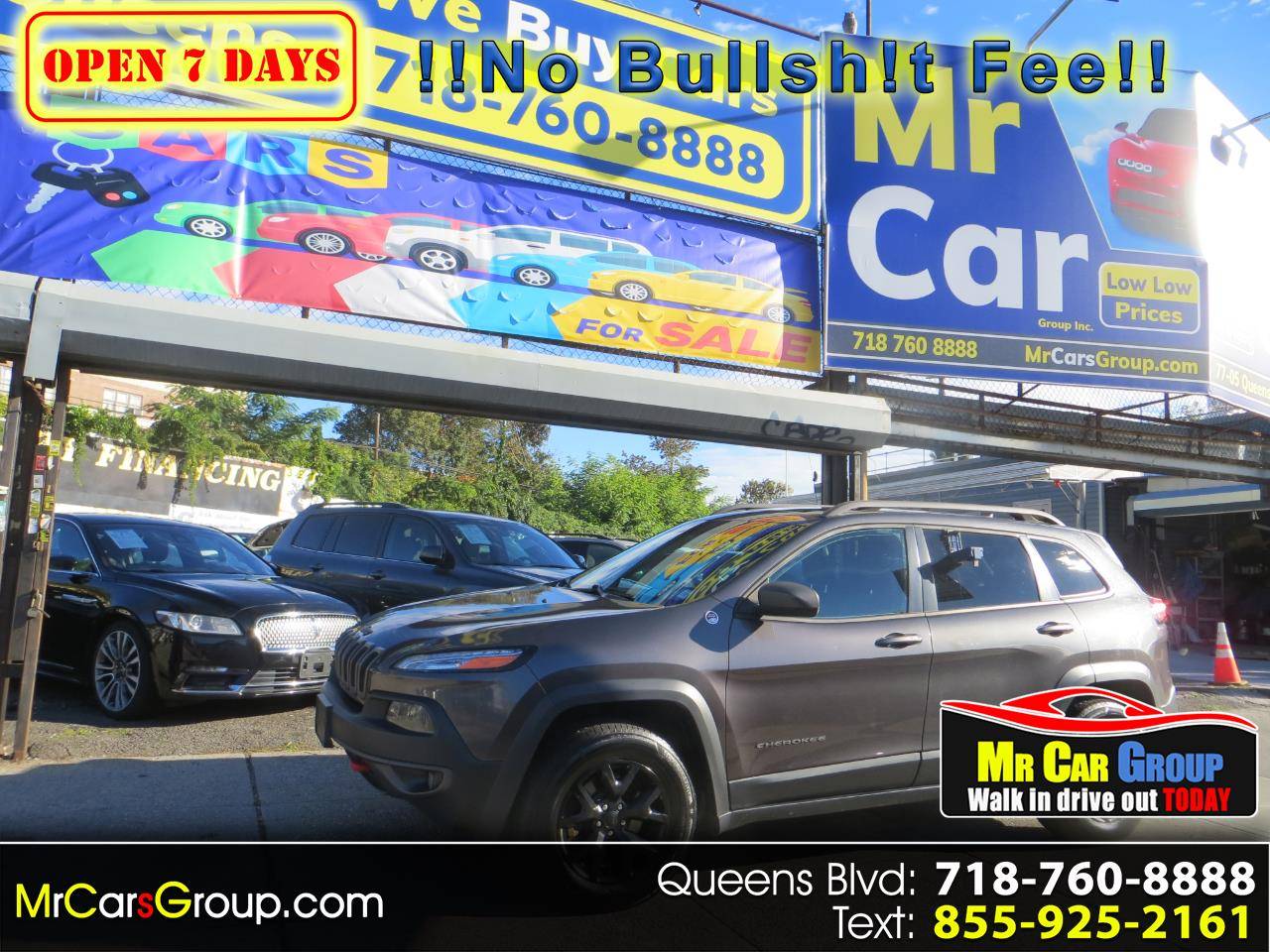 2015 Jeep Cherokee Trailhawk — SUV — 127,709 mi — Elmhurst, NY