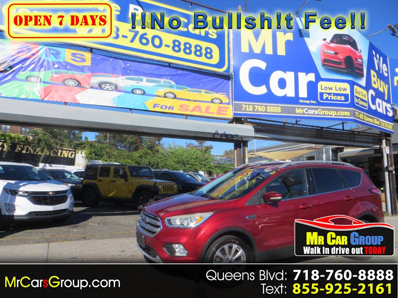 2017 Ford Escape Titanium — SUV — 72,628 mi — Elmhurst, NY