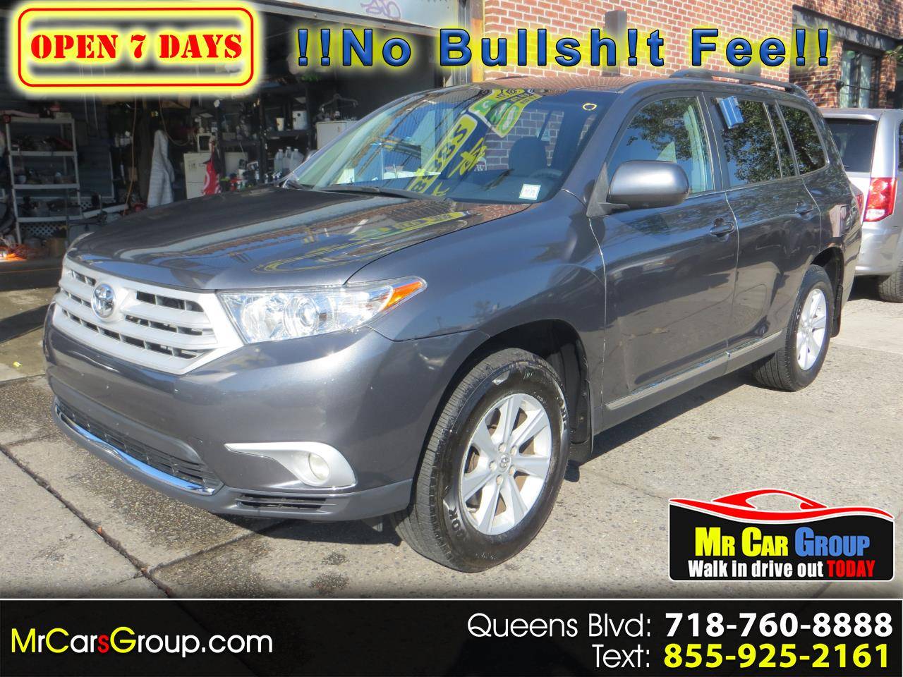 2013 Toyota Highlander Plus V6 — SUV — 148,817 mi — Elmhurst, NY