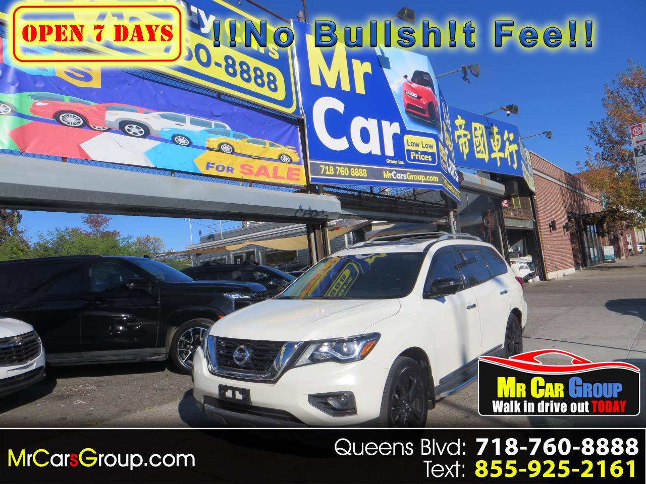 2017 Nissan Pathfinder Platinum — SUV — 99,913 mi — Elmhurst, NY