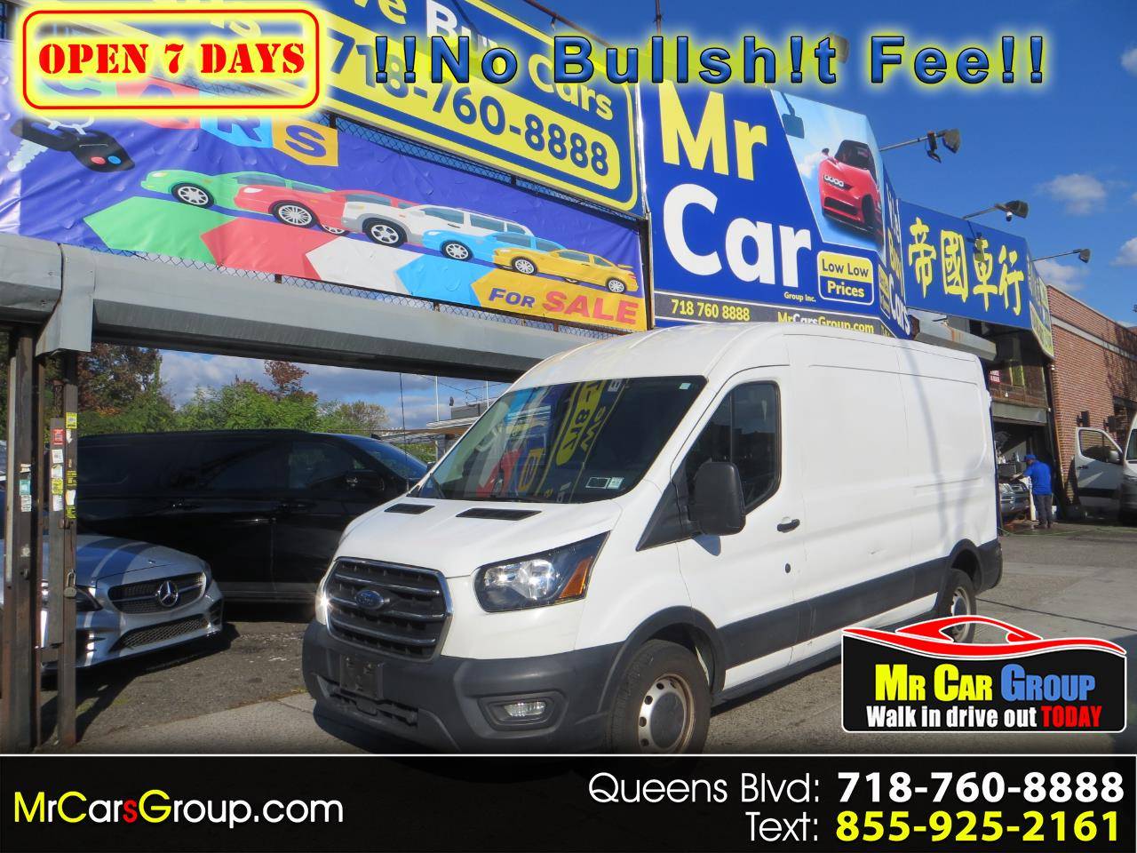2020 Ford Transit Cargo Van T-250 — Cargo Van — 58,263 mi — Elmhurst, NY