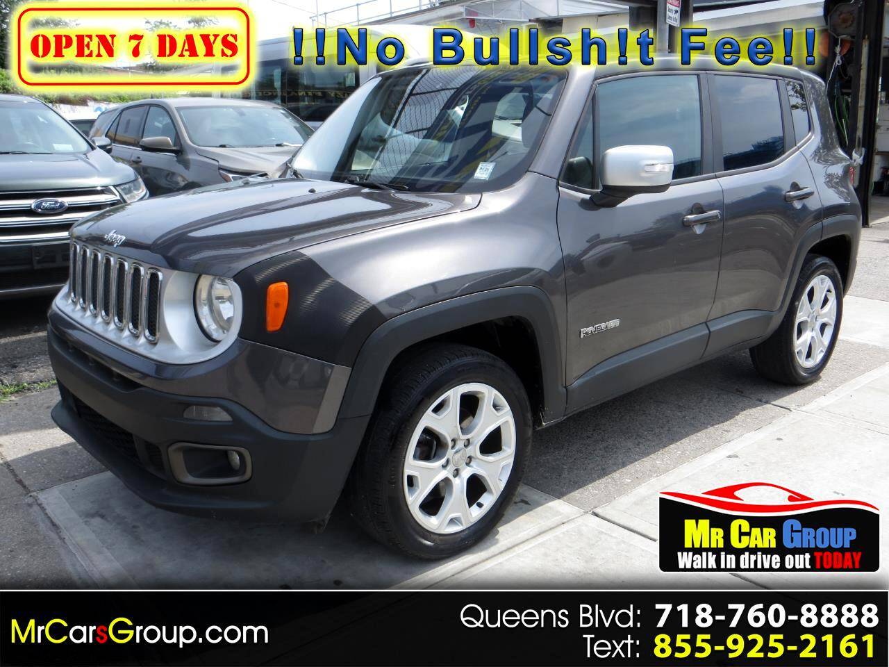 2016 Jeep Renegade Limited — SUV — 95,899 mi — Elmhurst, NY