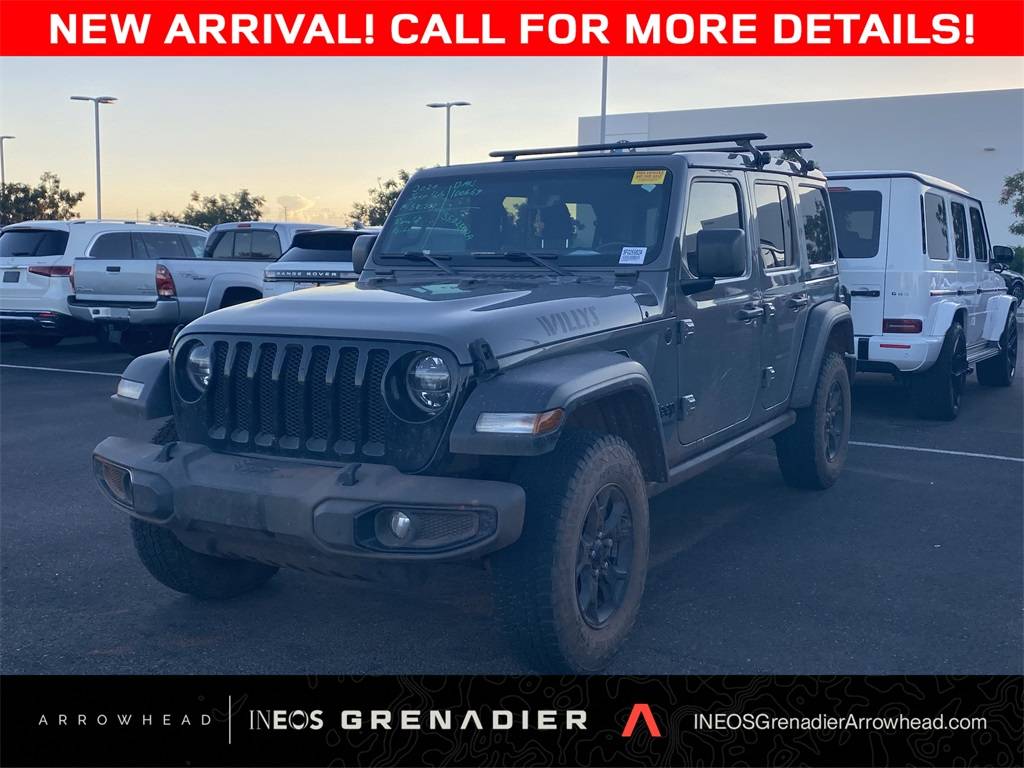 2020 Jeep Wrangler Willys — SUV — 58,412 mi — Glendale, AZ