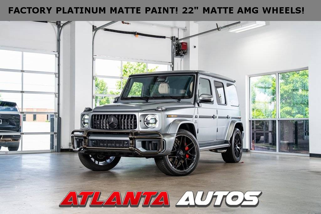 2025 Mercedes-Benz G-Class AMG G 63 — SUV — 2,732 mi — Marietta, GA