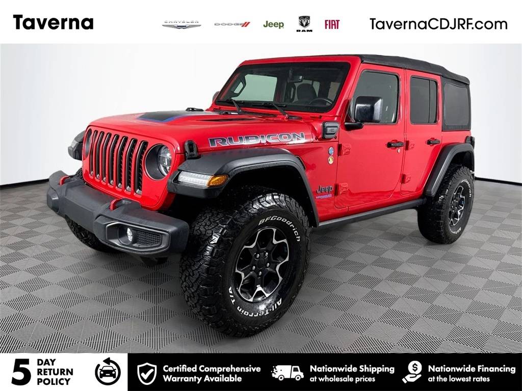 2022 Jeep Wrangler Rubicon 4xe — SUV — 29,919 mi — Plantation, FL
