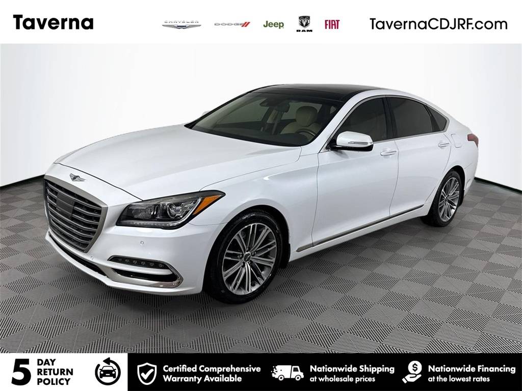 2018 Genesis G80 3.8L — Sedan — 60,566 mi — Plantation, FL
