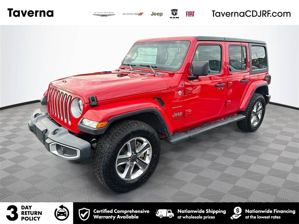2022 Jeep Wrangler Sahara — SUV — 71,581 mi — Plantation, FL