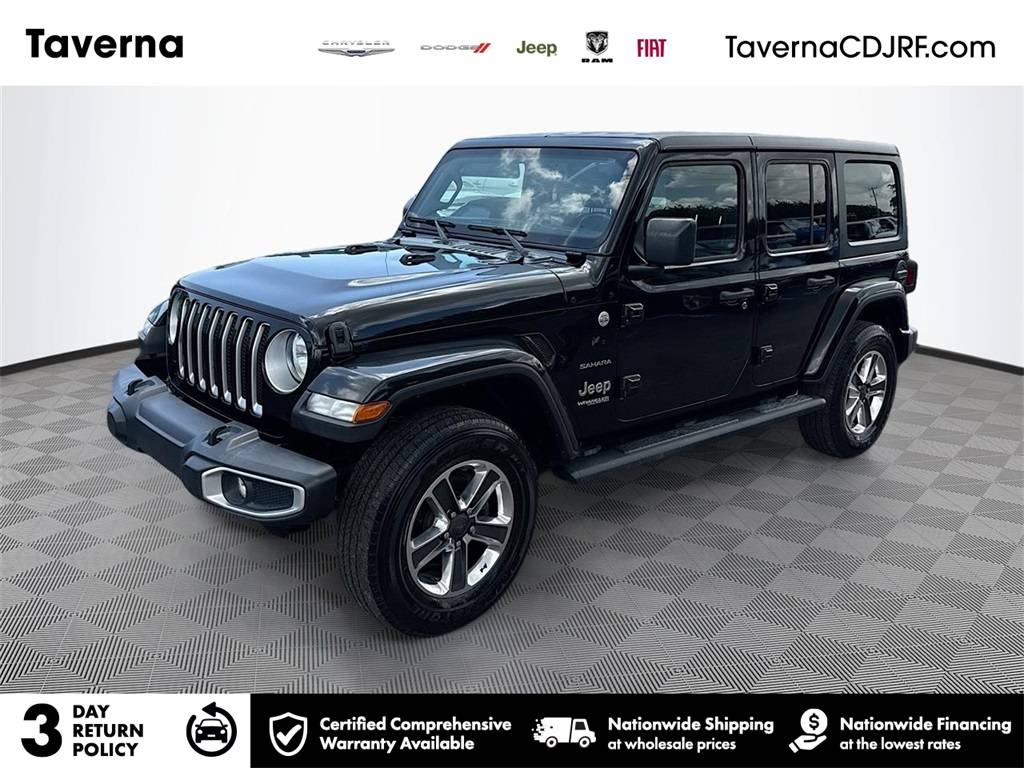 2021 Jeep Wrangler Sahara — SUV — 39,588 mi — Plantation, FL