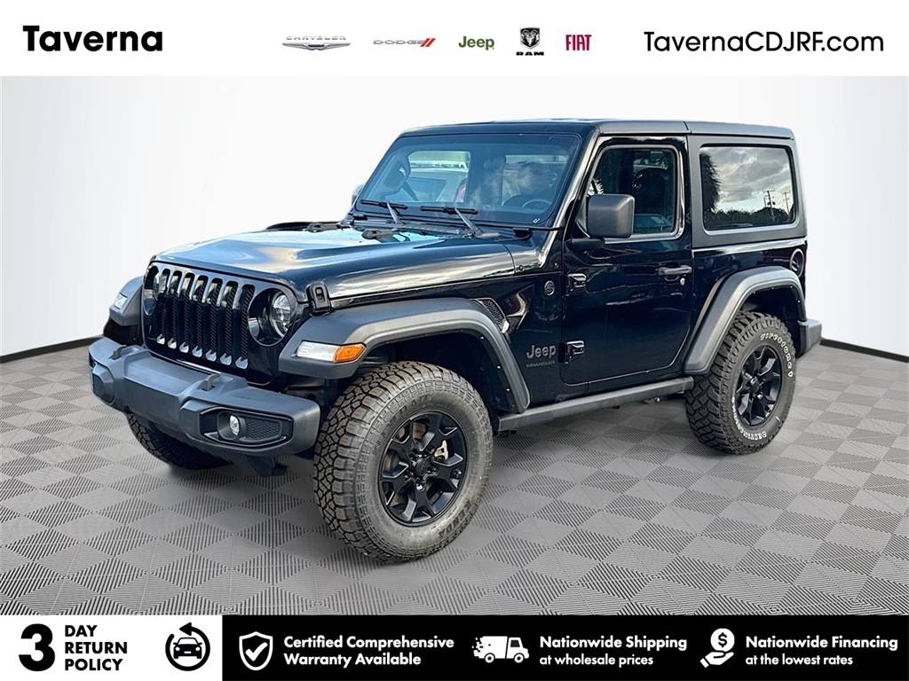 2022 Jeep Wrangler Willys — SUV — 37,346 mi — Plantation, FL