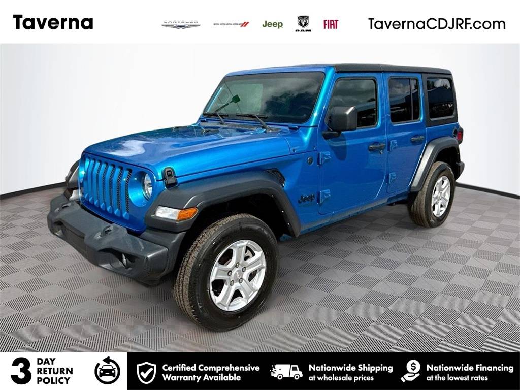 2022 Jeep Wrangler Sport S — SUV — 52,618 mi — Plantation, FL