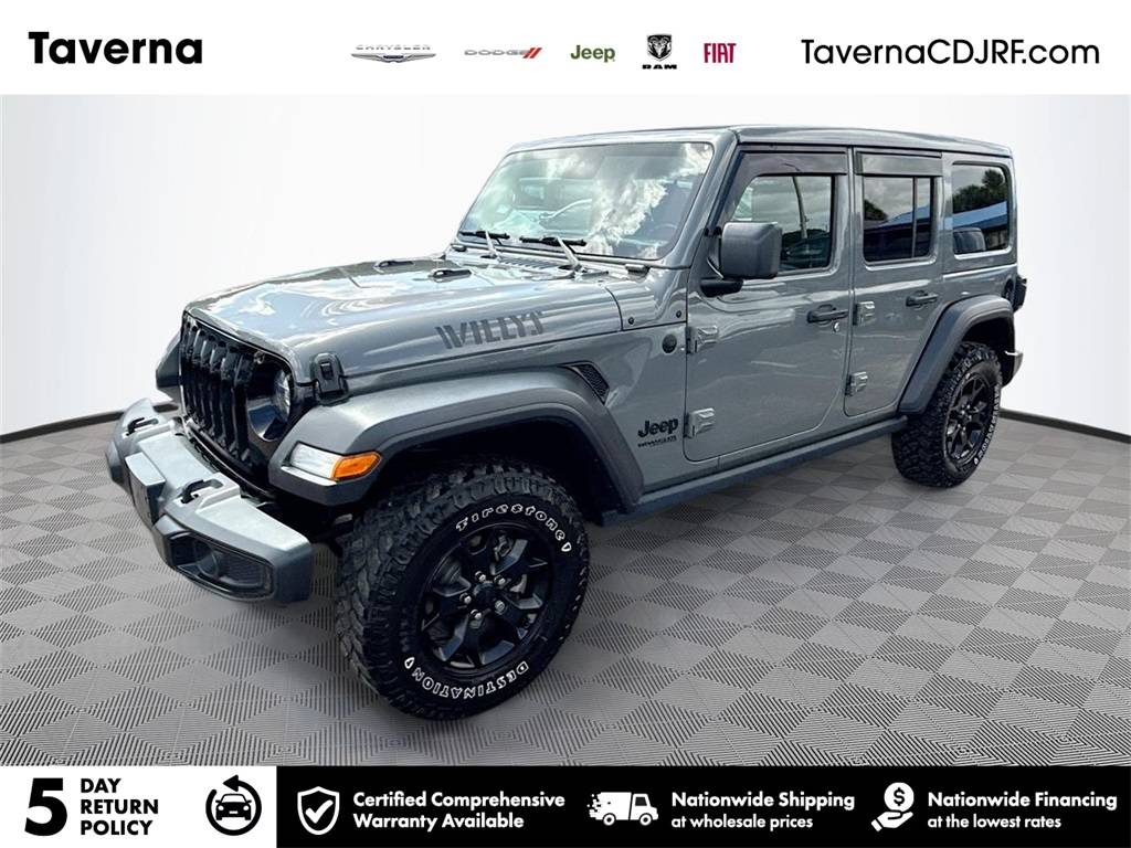 2021 Jeep Wrangler Willys — SUV — 61,690 mi — Plantation, FL