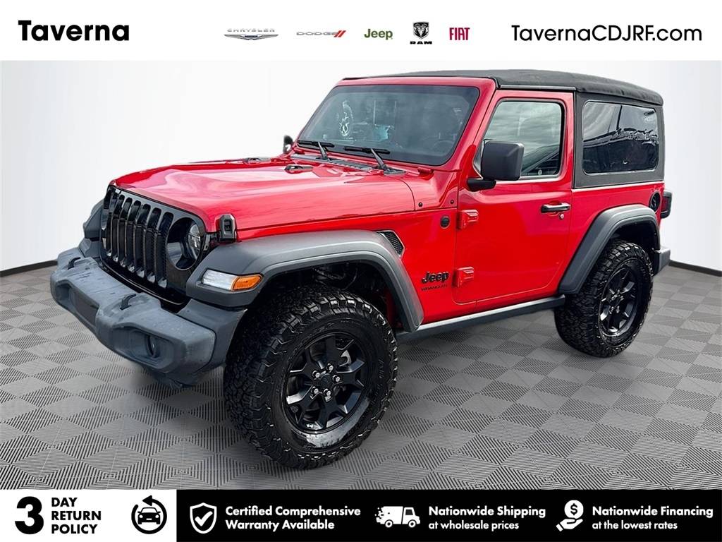 2022 Jeep Wrangler Willys — SUV — 61,370 mi — Plantation, FL