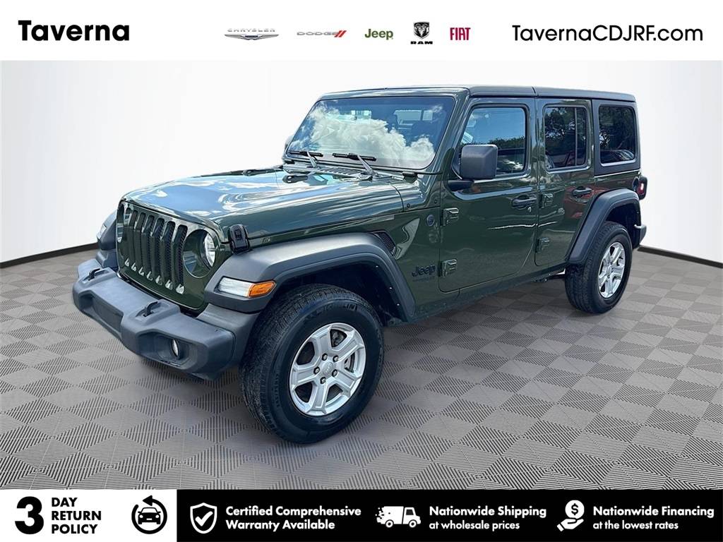 2022 Jeep Wrangler Sport S — SUV — 34,635 mi — Plantation, FL