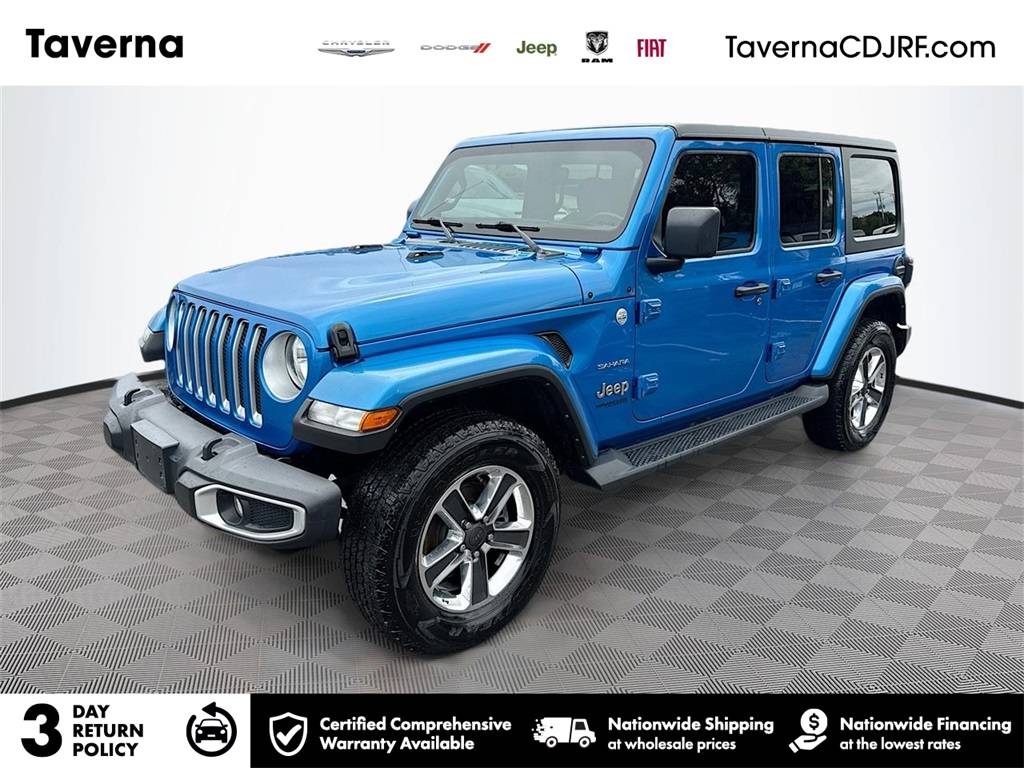 2021 Jeep Wrangler Sahara — SUV — 92,637 mi — Plantation, FL