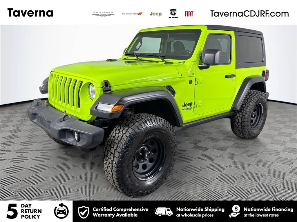 2021 Jeep Wrangler Sport S — SUV — 88,981 mi — Plantation, FL