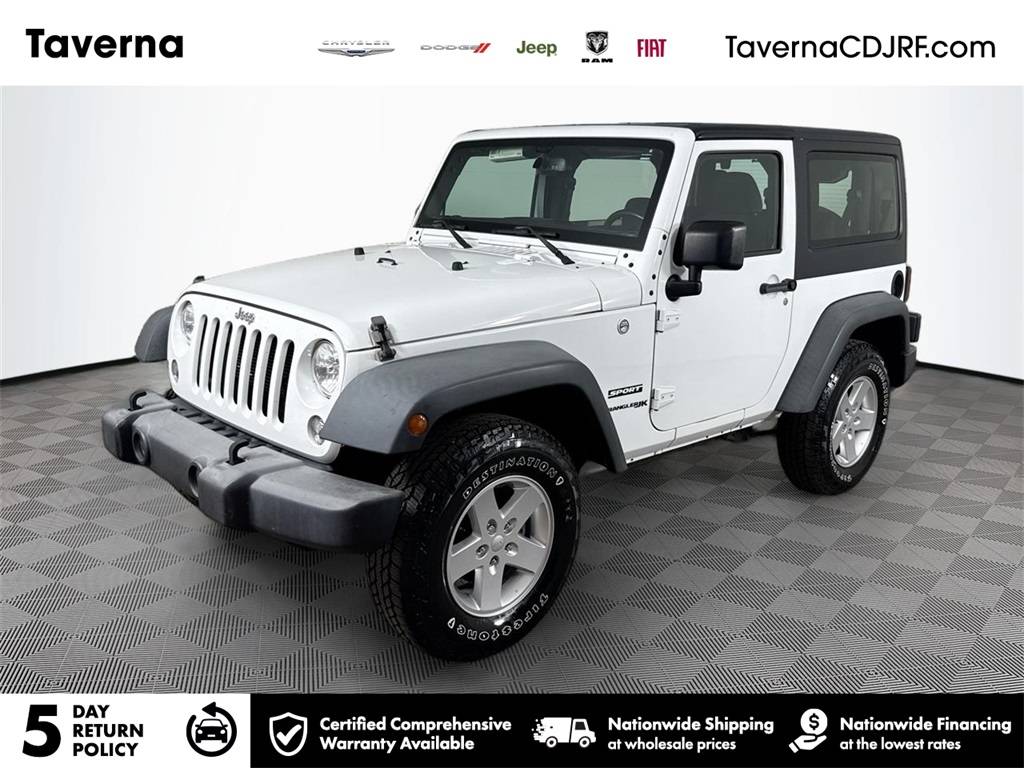 2018 Jeep Wrangler Sport S — SUV — 76,730 mi — Plantation, FL