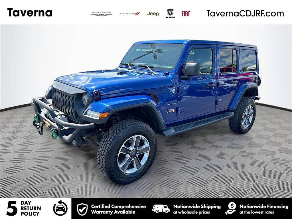 2019 Jeep Wrangler Sahara — SUV — 62,466 mi — Plantation, FL