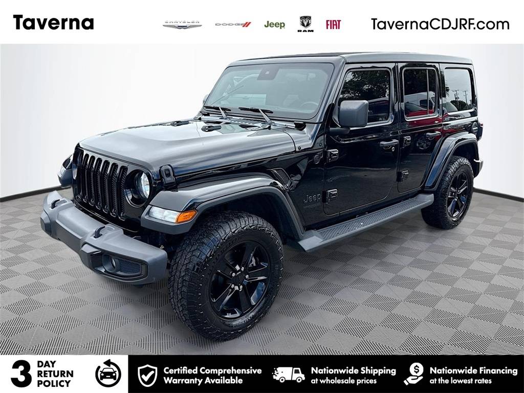 2021 Jeep Wrangler Sahara Altitude — SUV — 101,022 mi — Plantation, FL