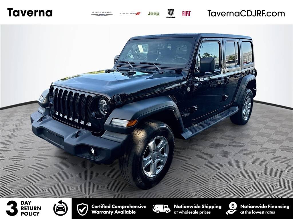 2021 Jeep Wrangler Sport S — SUV — 63,183 mi — Plantation, FL