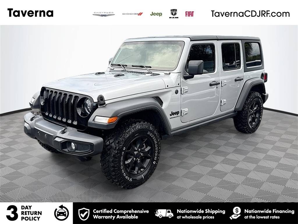 2023 Jeep Wrangler Willys — SUV — 7,719 mi — Plantation, FL
