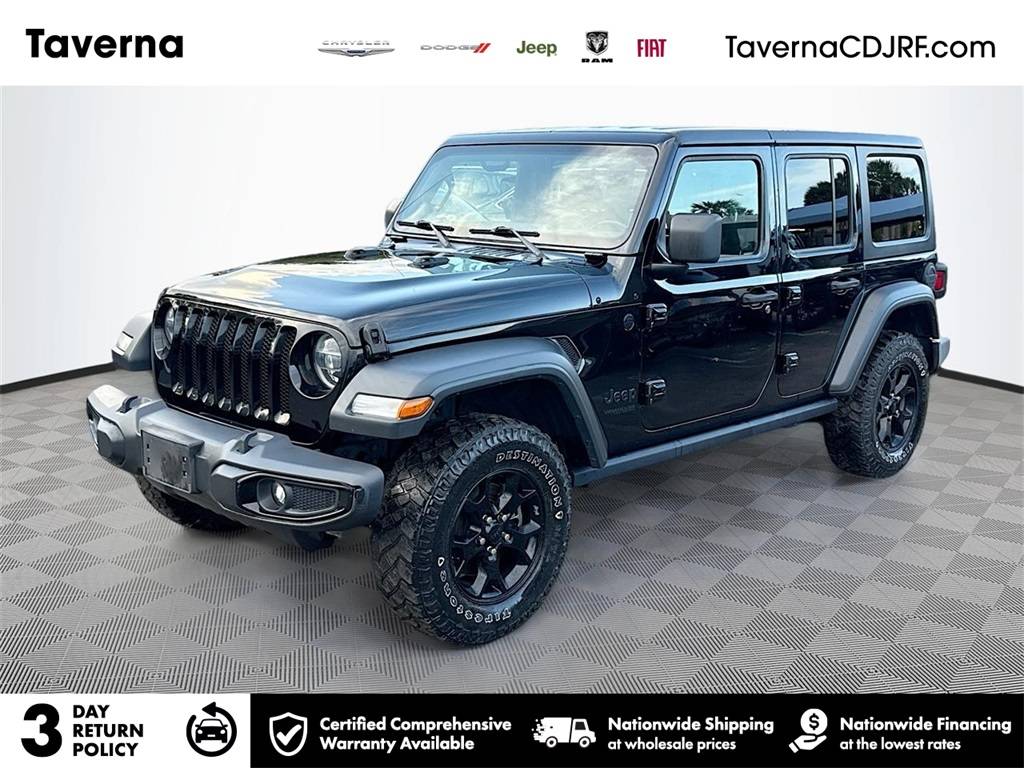 2021 Jeep Wrangler Willys — SUV — 44,277 mi — Plantation, FL