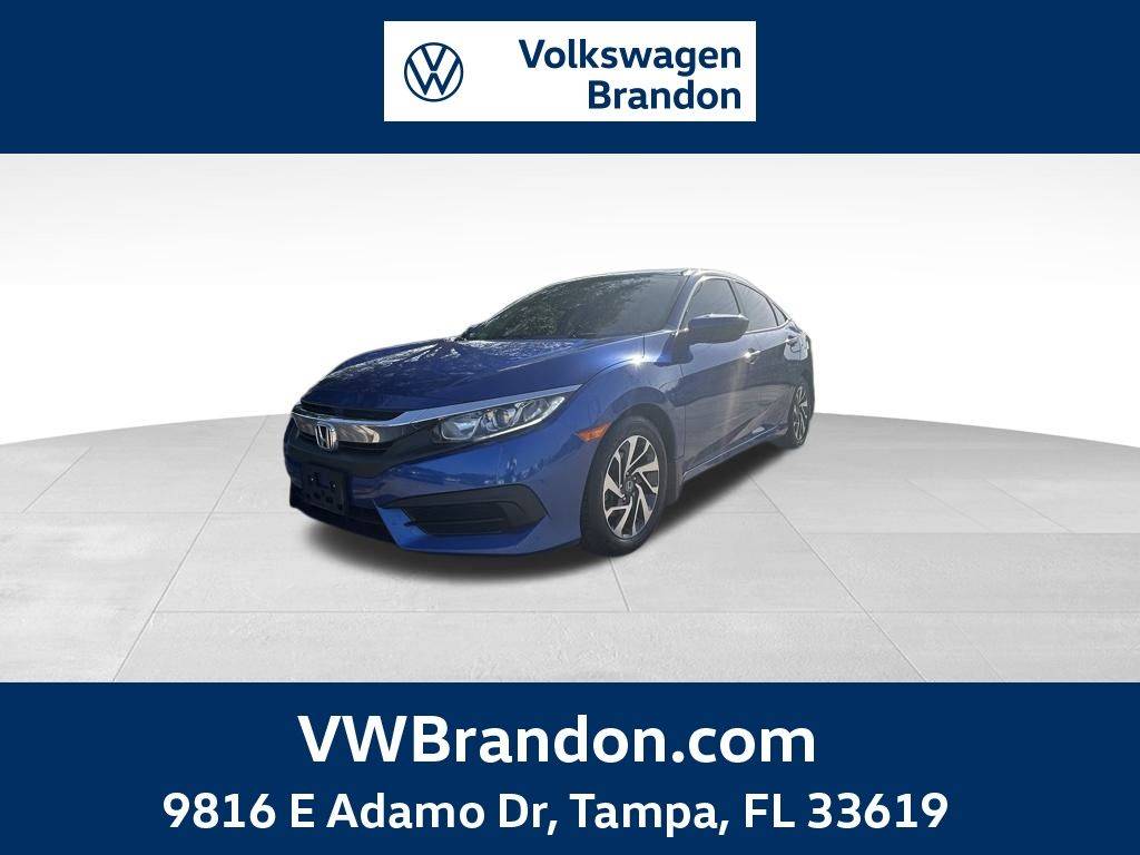 2018 Honda Civic EX — Sedan — 74,604 mi — Tampa, FL