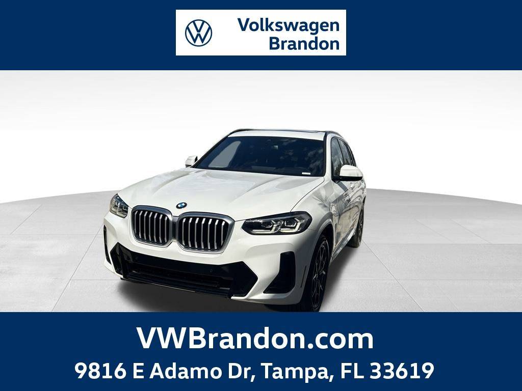 2022 BMW X3 30i — SUV — 52,383 mi — Tampa, FL