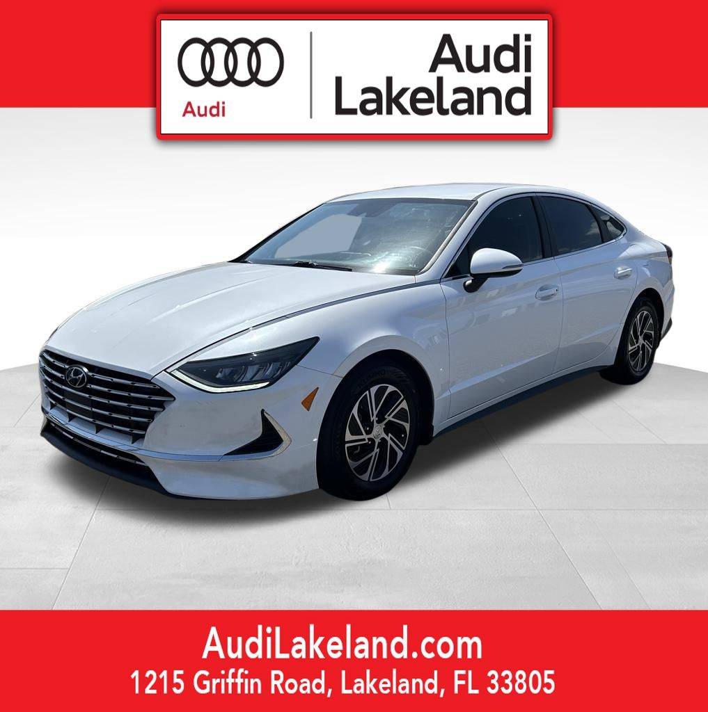 2021 Hyundai Sonata Hybrid Blue — Sedan — 86,922 mi — Lakeland, FL