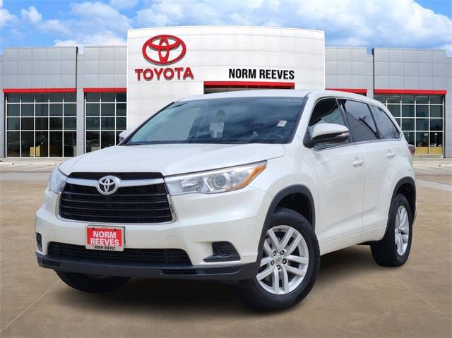 2015 Toyota Highlander LE V6 — SUV — 67,133 mi — Dallas, TX