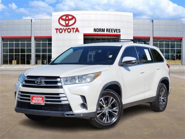 2019 Toyota Highlander LE — SUV — 78,974 mi — Dallas, TX