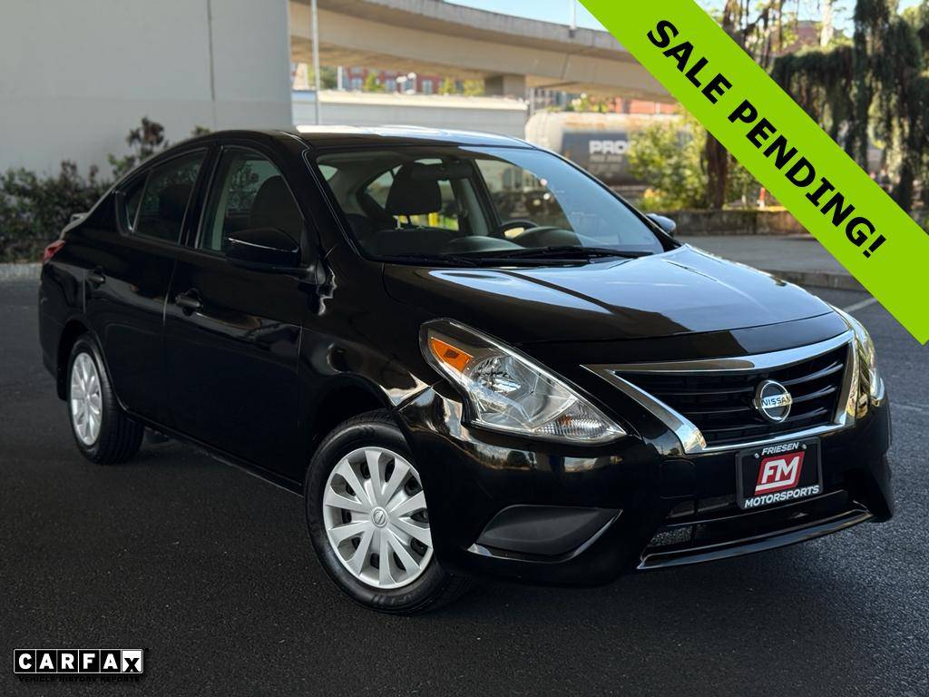 2019 Nissan Versa S Plus — Sedan — 49,211 mi — Tacoma, WA