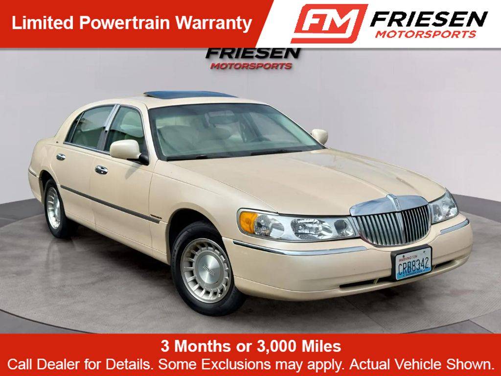 1998 Lincoln Town Car Cartier — Sedan — 159,128 mi — Tacoma, WA