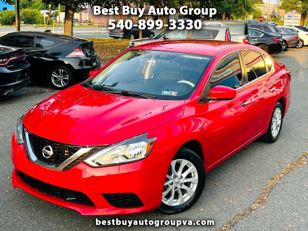 2018 Nissan Sentra SV — Sedan — 147,940 mi — Fredericksburg, VA