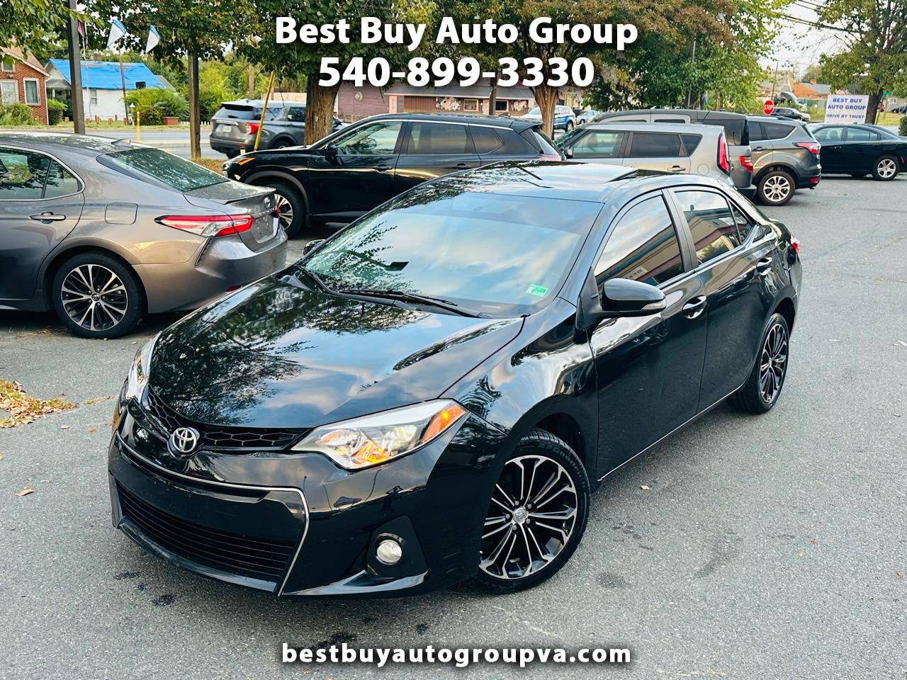 2015 Toyota Corolla S Premium — Sedan — 93,363 mi — Fredericksburg, VA
