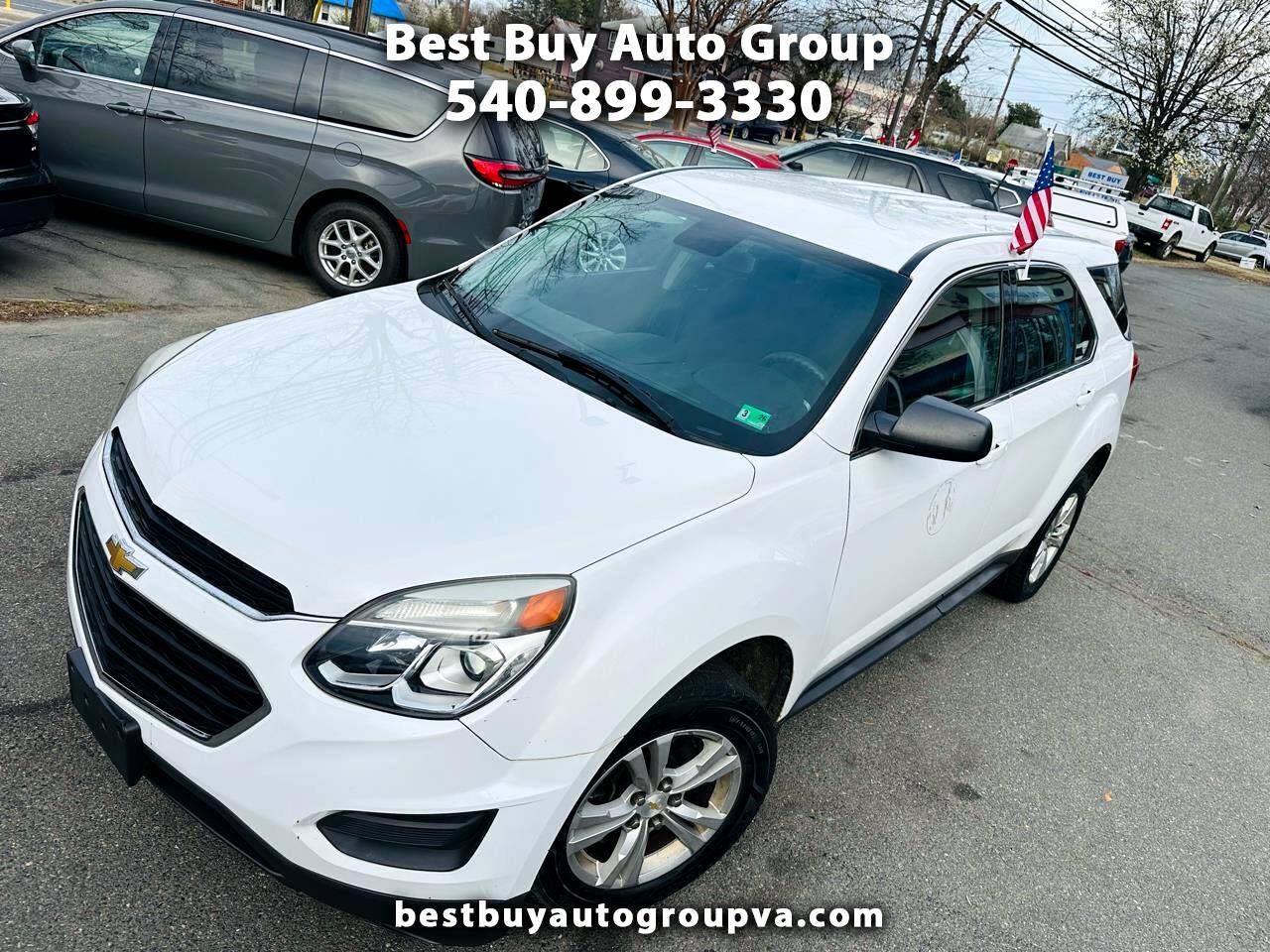 2016 Chevrolet Equinox LS — SUV — 102,235 mi — Fredericksburg, VA
