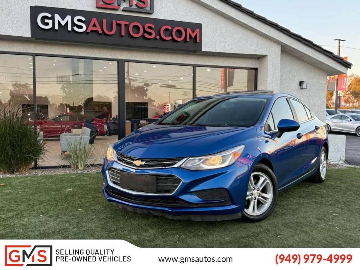 2016 Chevrolet Cruze LT — Sedan — 100,408 mi — Placentia, CA