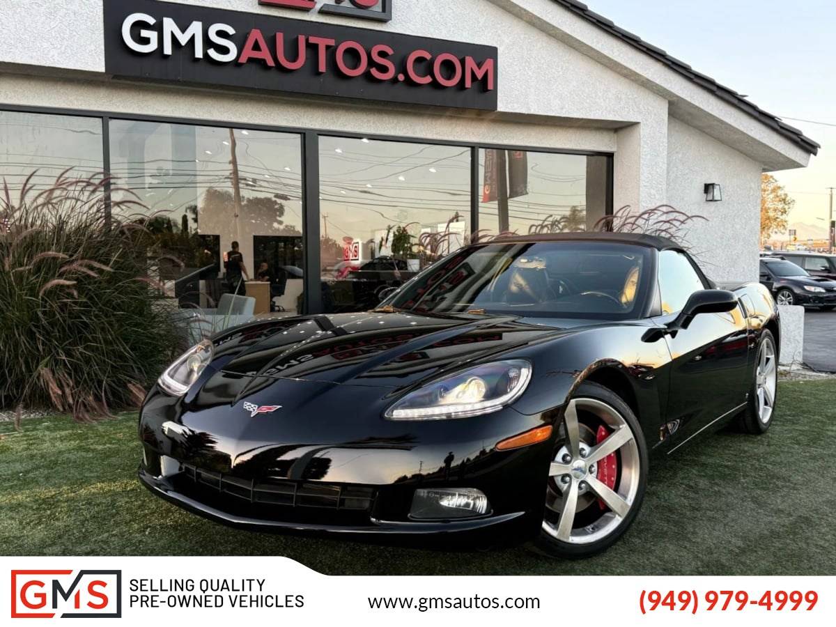 2009 Chevrolet Corvette 1LT — Convertible — 82,042 mi — Placentia, CA