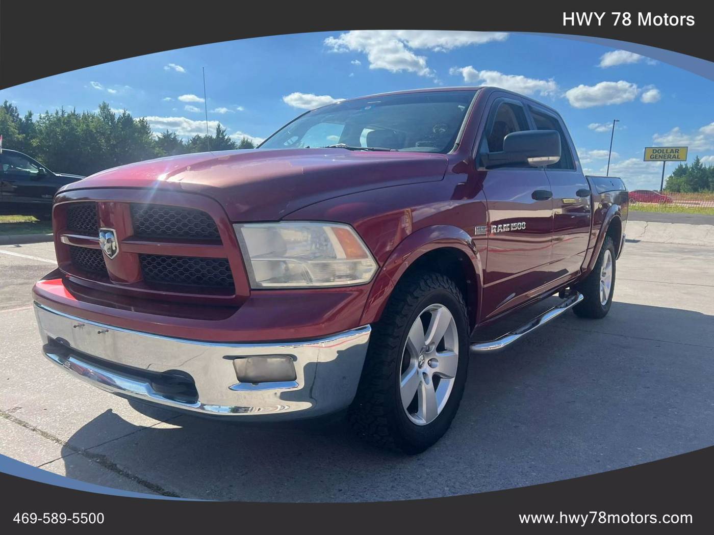 2012 Ram 1500 Outdoorsman — Pickup Truck — 107,389 mi — Nevada, TX