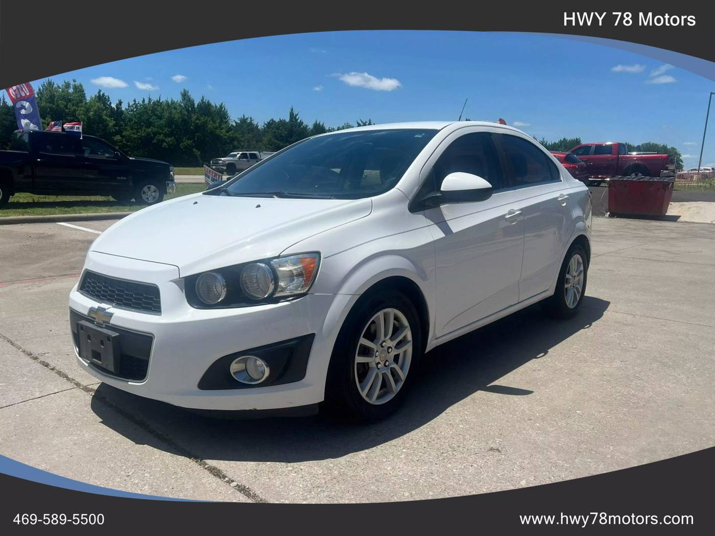2014 Chevrolet Sonic LT — Sedan — 85,015 mi — Nevada, TX