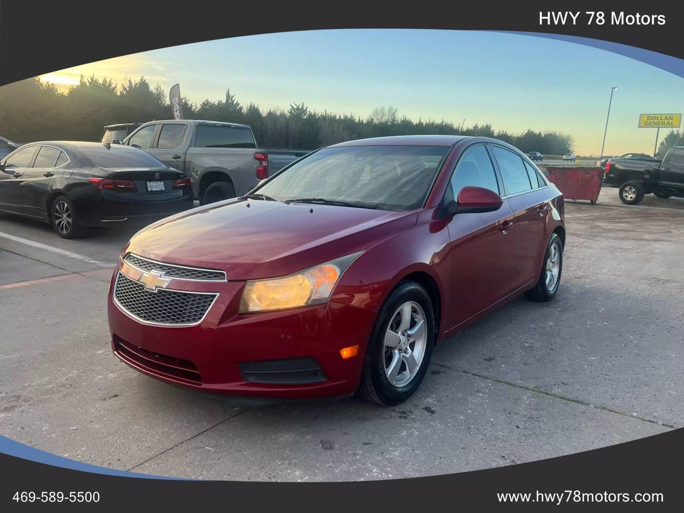 2011 Chevrolet Cruze LT — Sedan — 104,949 mi — Nevada, TX